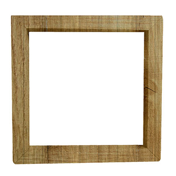 Wooden Photo Frame - PNG image with transparent background