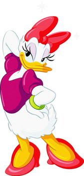 Daisy Duck - PNG image with transparent background