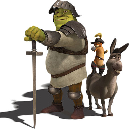 Cartoon Shrek Characters - PNG image with transparent background