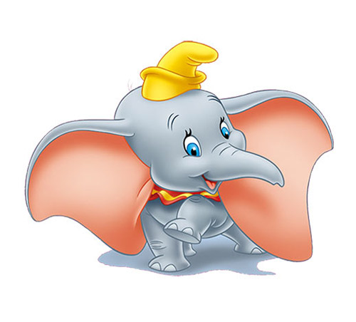 Baby Elephant Dumbo - PNG image with transparent background