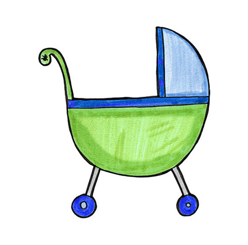 Baby Carriage - PNG image with transparent background
