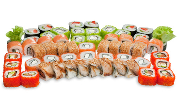 Sushi and Rolls - PNG image with transparent background