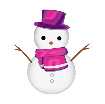Snowman with Hat - PNG image with transparent background